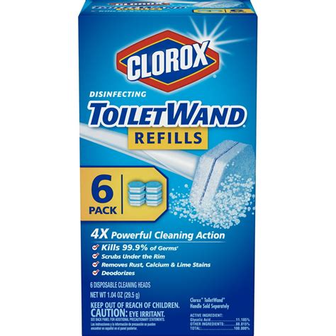 clorox toilet wand walmart|clorox toilet wand disinfecting refills.